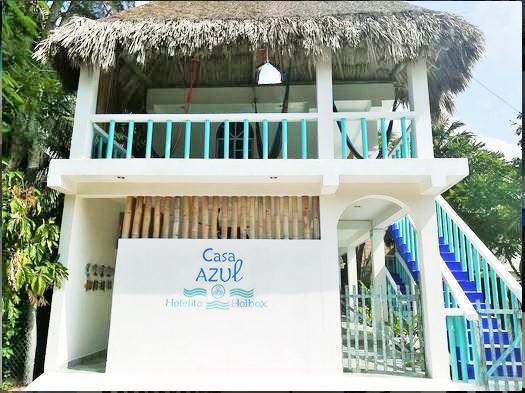 Casa Azul Ilha Holbox Exterior foto